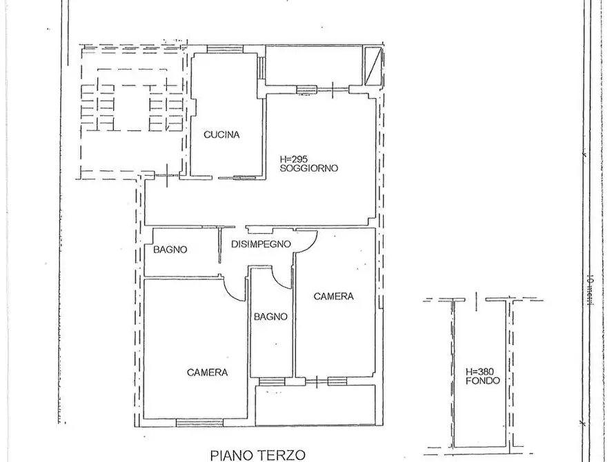Immagine 22 di Trilocale in affitto  in Piazzale Giotto  a Perugia