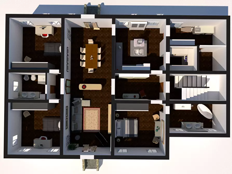 Immagine 6 di Villa in vendita  a Villafranca Padovana