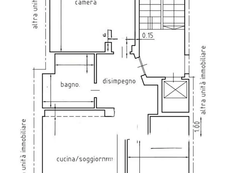 Immagine 7 di Appartamento in vendita  in Piazzale San Grabriele di Gorizia 175 bis a Torino