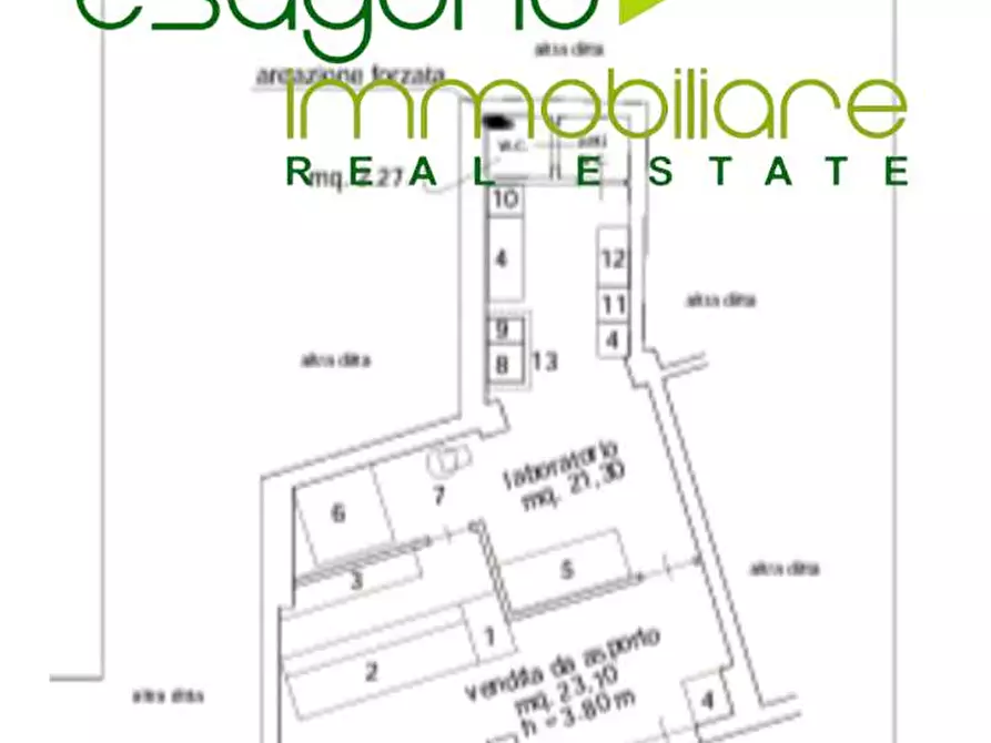 Immagine 6 di Negozio in vendita  a Siracusa