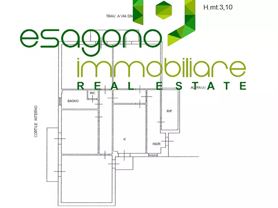 Immagine 37 di Appartamento in vendita  in Via Simeto a Siracusa