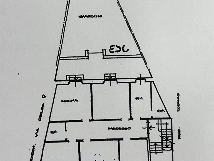 Immagine 32 di Appartamento in vendita  in Via Celso 1 a Firenze