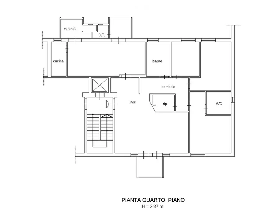 Immagine 19 di Quadrilocale in vendita  in Via Vitantonio Tria 59 a Acquaviva Delle Fonti