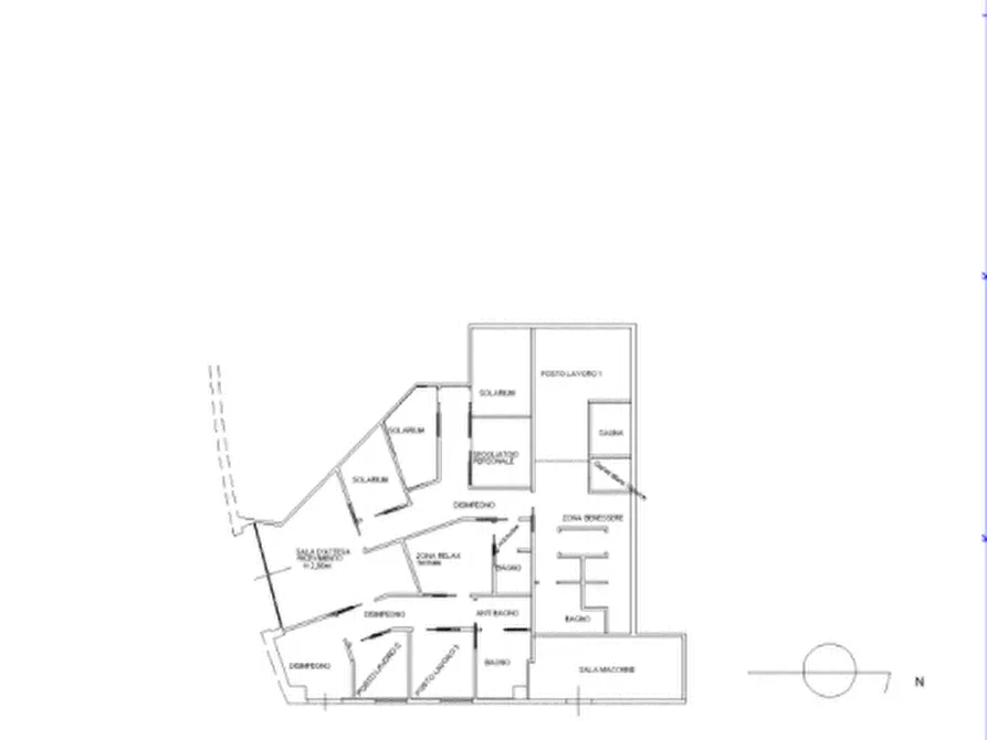 Immagine 10 di Magazzino in vendita  in via Francesco Petrarca a Trevi
