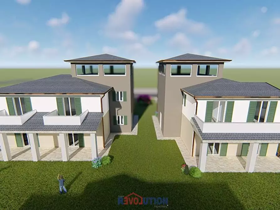 Immagine 1 di Villetta a schiera in vendita  in via Petrarca a Umbertide