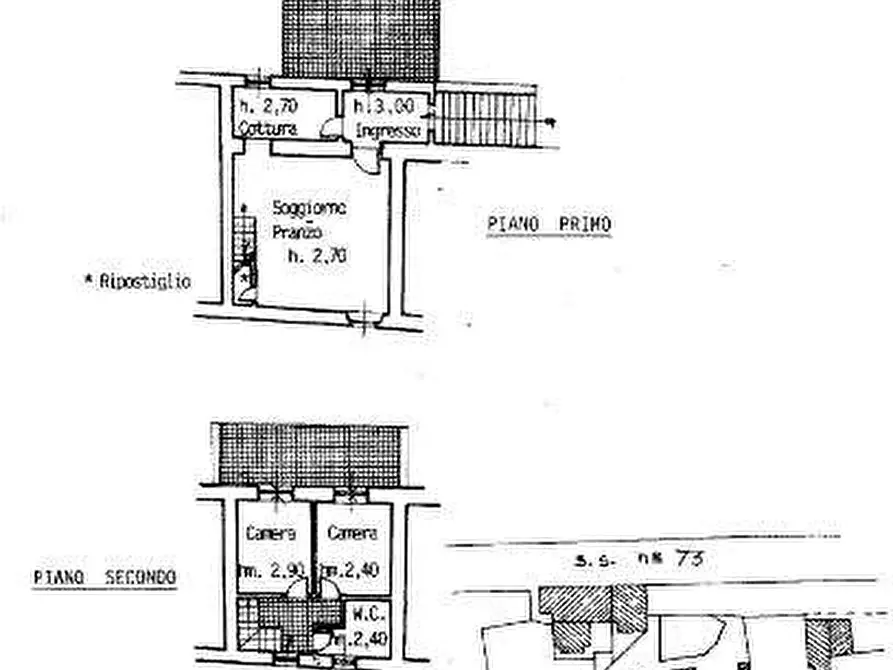 Immagine 38 di Porzione di casa in vendita  in Via Dante Alighieri a Monterchi