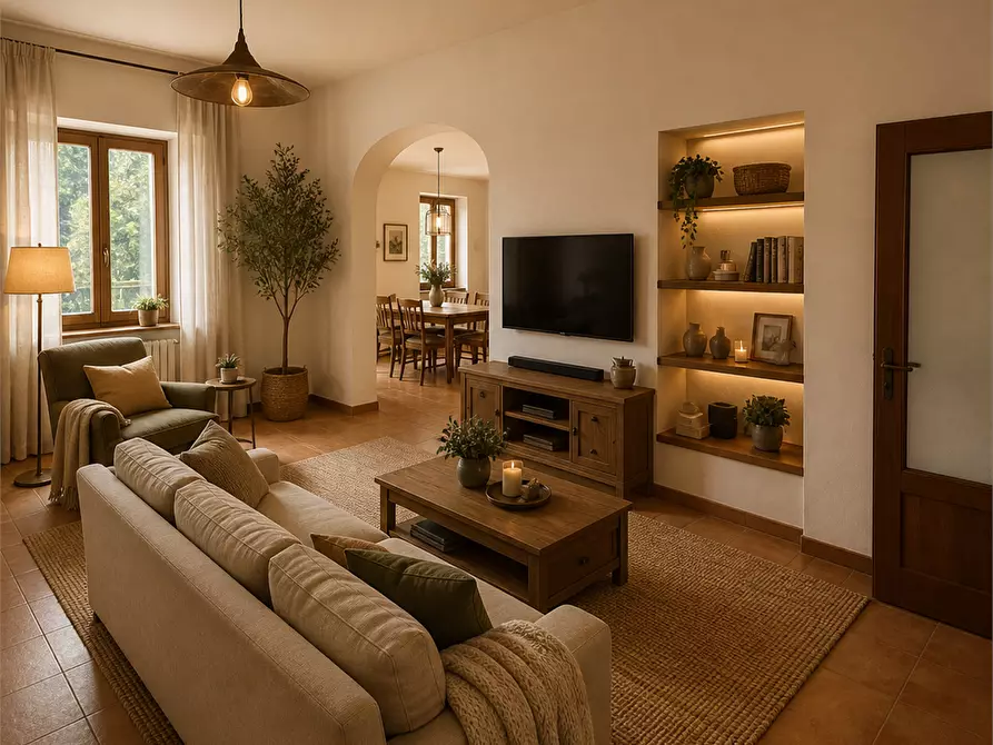 Immagine 1 di Porzione di casa in vendita  a Pieve Santo Stefano