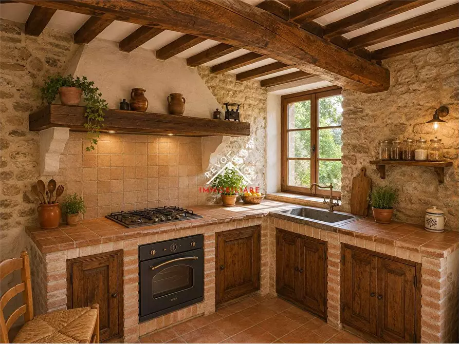 Immagine 14 di Porzione di casa in vendita  in Loc  Trevine a Monte Santa Maria Tiberina
