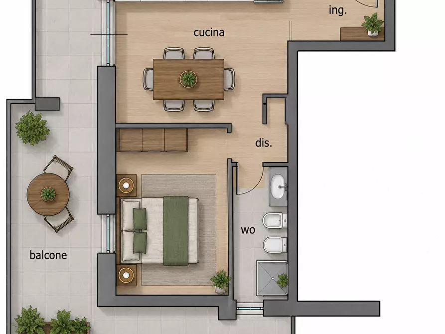 Immagine 28 di Appartamento in vendita  in VIA BORGO SAN FRANCESCO  3 a Bitonto