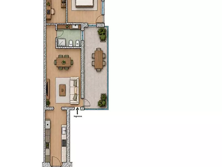 Immagine 31 di Appartamento in vendita  in Largo Teatro Umberto I 1 a Bitonto