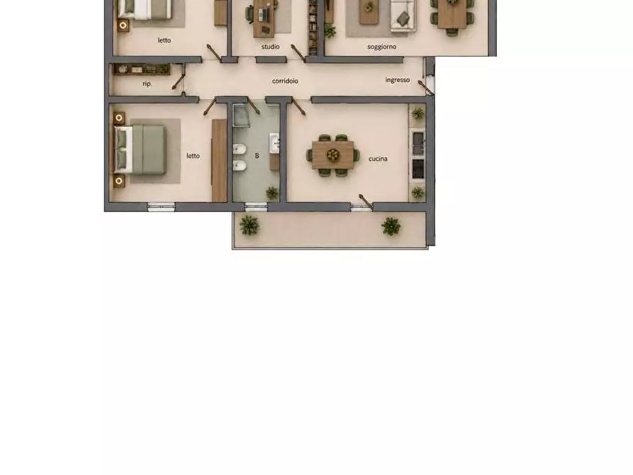 Immagine 49 di Appartamento in vendita  in via raffaele abbaticchio 14/3 a Bitonto