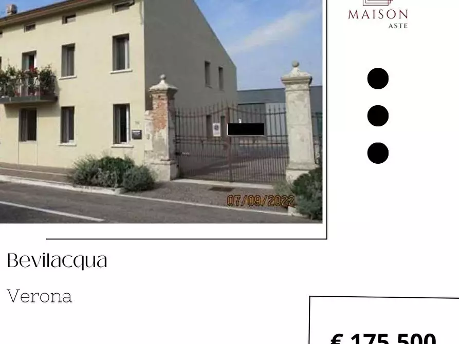 Immagine 1 di Porzione di casa in vendita  in Piazza Marega 218 a Bevilacqua