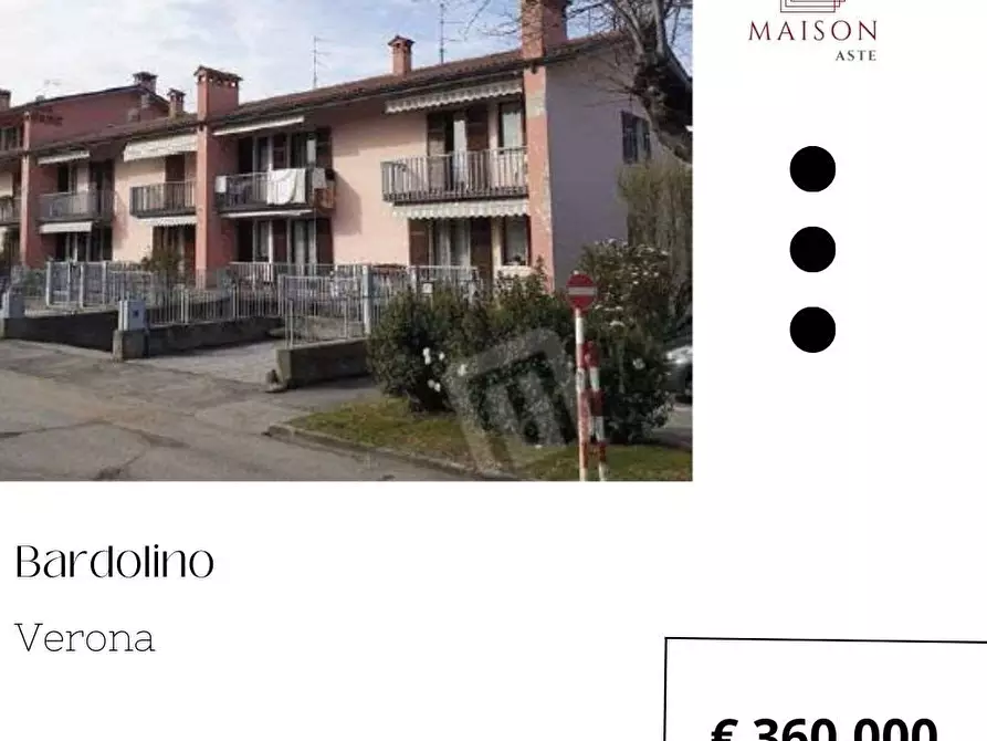 Immagine 1 di Villetta a schiera in vendita  in Via Gian Matteo Giberti  14 a Bardolino