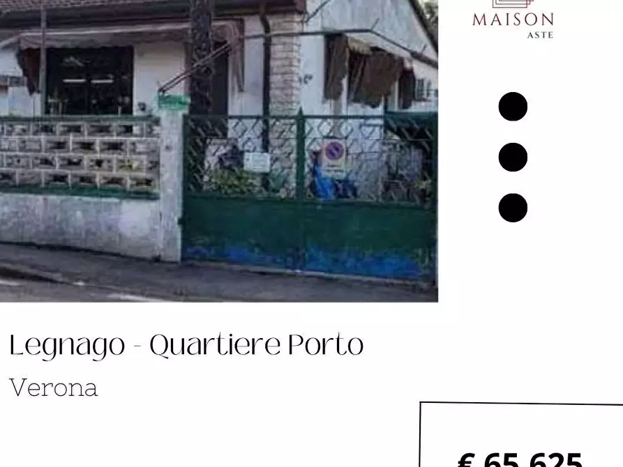 Immagine 1 di Porzione di casa in vendita  in Via Goldoni  14 a Legnago