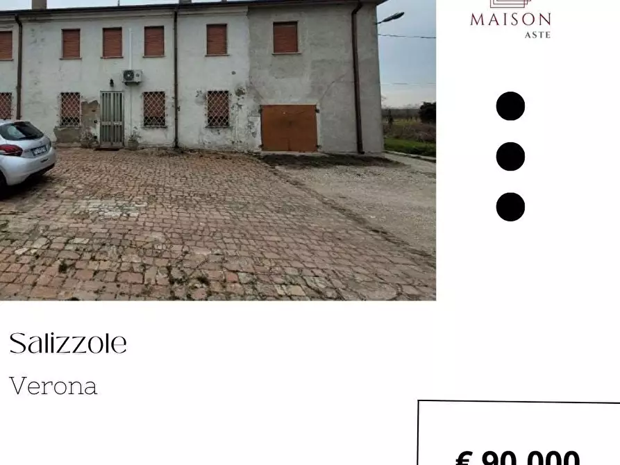 Immagine 1 di Porzione di casa in vendita  in Via Alberetto  1097 a Salizzole