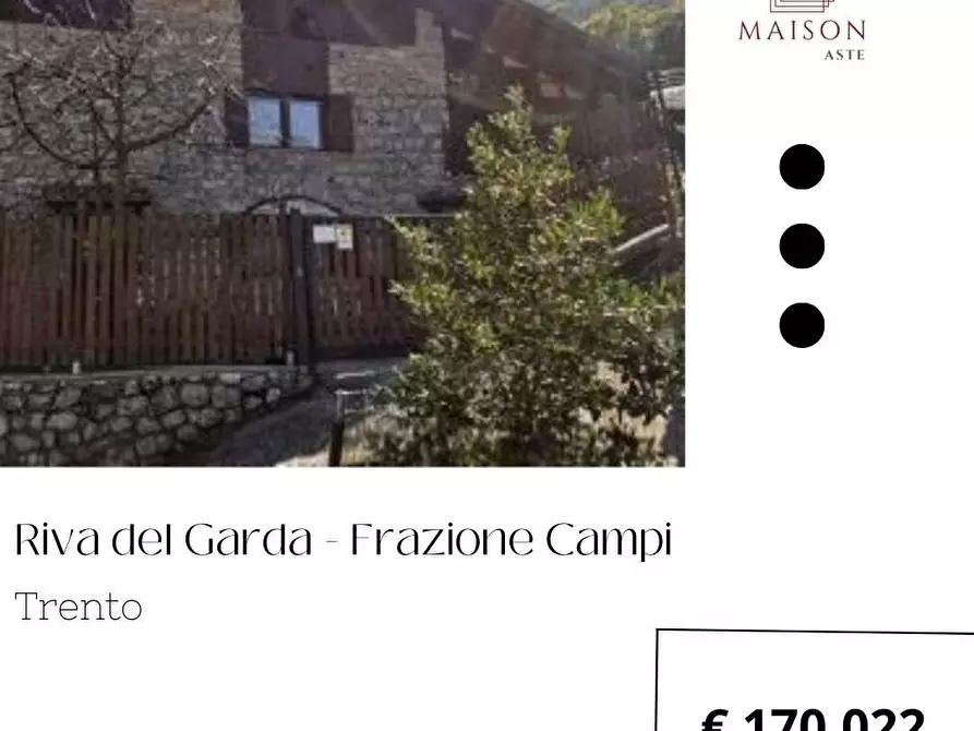 Immagine 1 di Porzione di casa in vendita  in Località Malacarne a Riva Del Garda