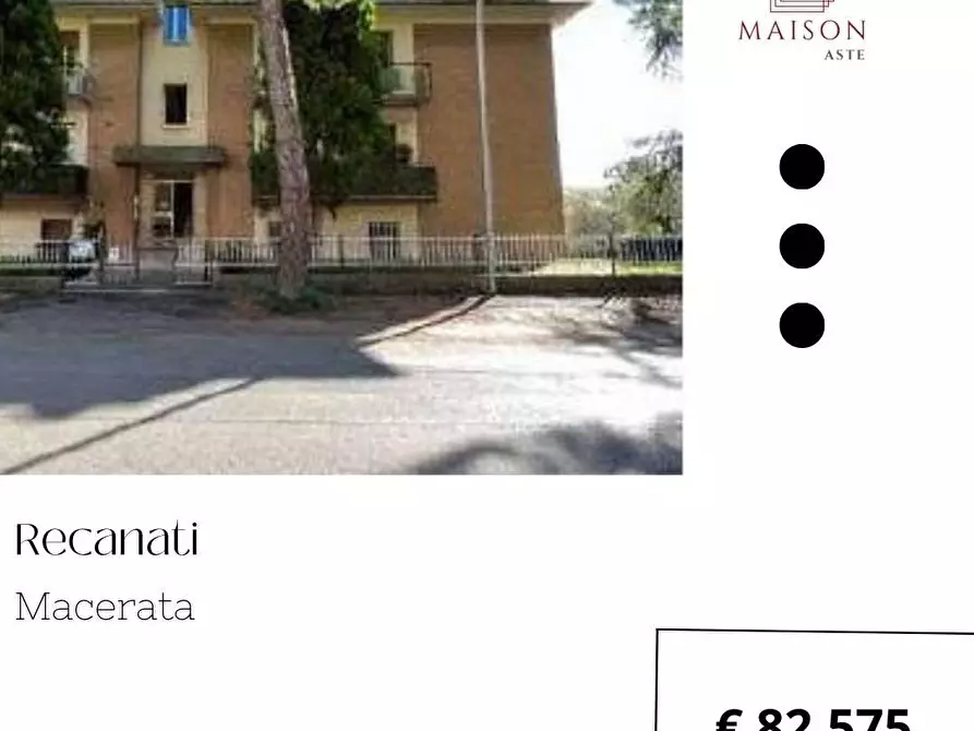 Immagine 1 di Appartamento in vendita  in Via Giovan Francesco Angelita snc a Recanati