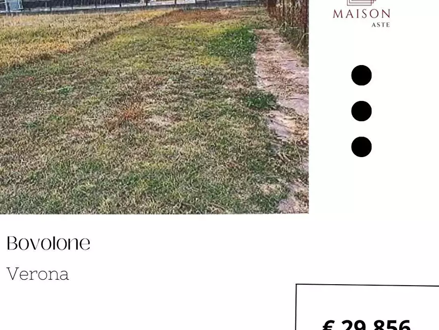 Immagine 1 di Terreno edificabile in vendita  in Via Falcone snc a Bovolone