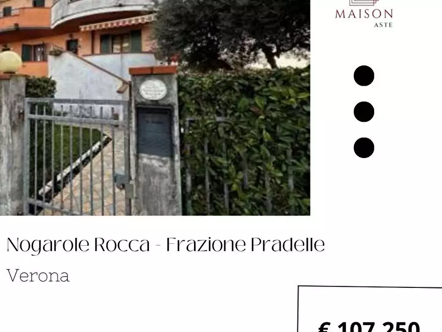 Immagine 1 di Villetta a schiera in vendita  in Via Guglielmo Marconi 9/F a Nogarole Rocca