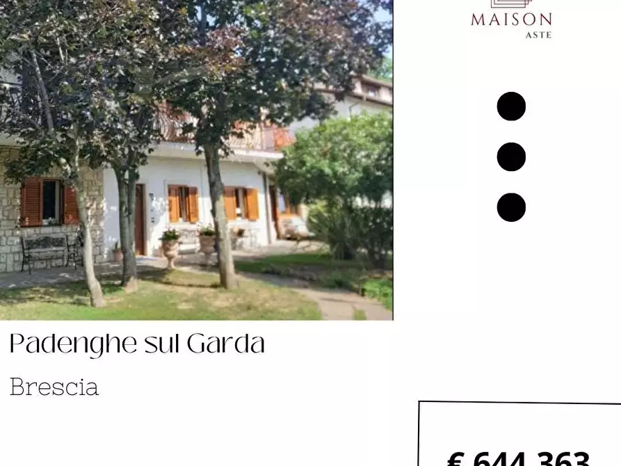 Immagine 1 di Casa bifamiliare in vendita  in Via Luciano Manara 54 a Padenghe Sul Garda