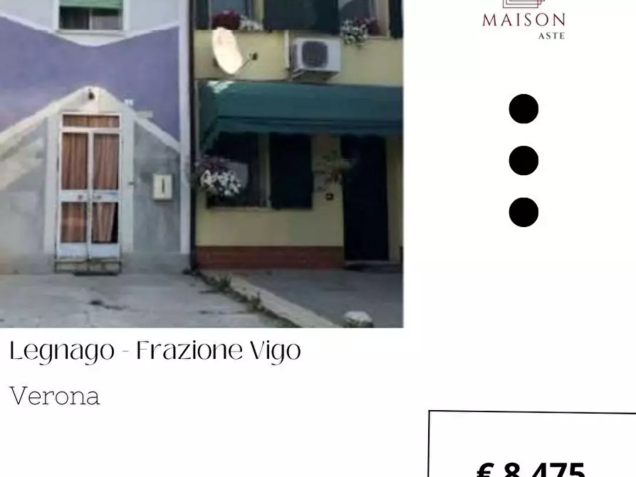 Immagine 1 di Porzione di casa in vendita  in Via Lev Tolstoj 4 a Legnago