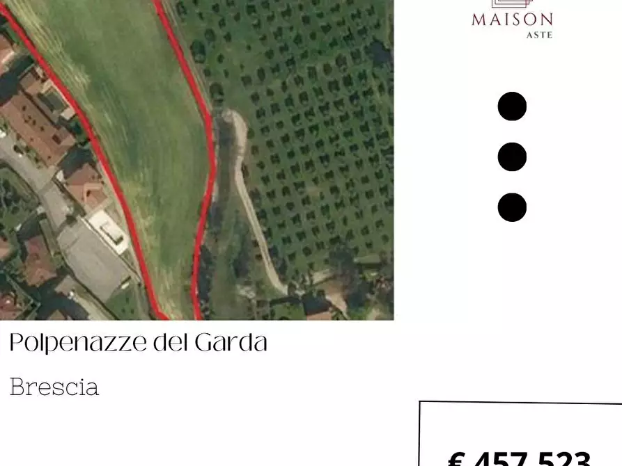 Immagine 1 di Terreno edificabile in vendita  in Via Rio Borso snc a Polpenazze Del Garda