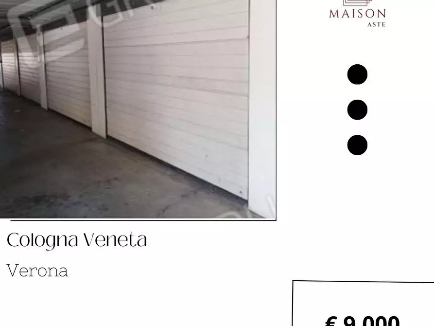 Immagine 1 di Garage in vendita  in Viale Verona snc a Cologna Veneta