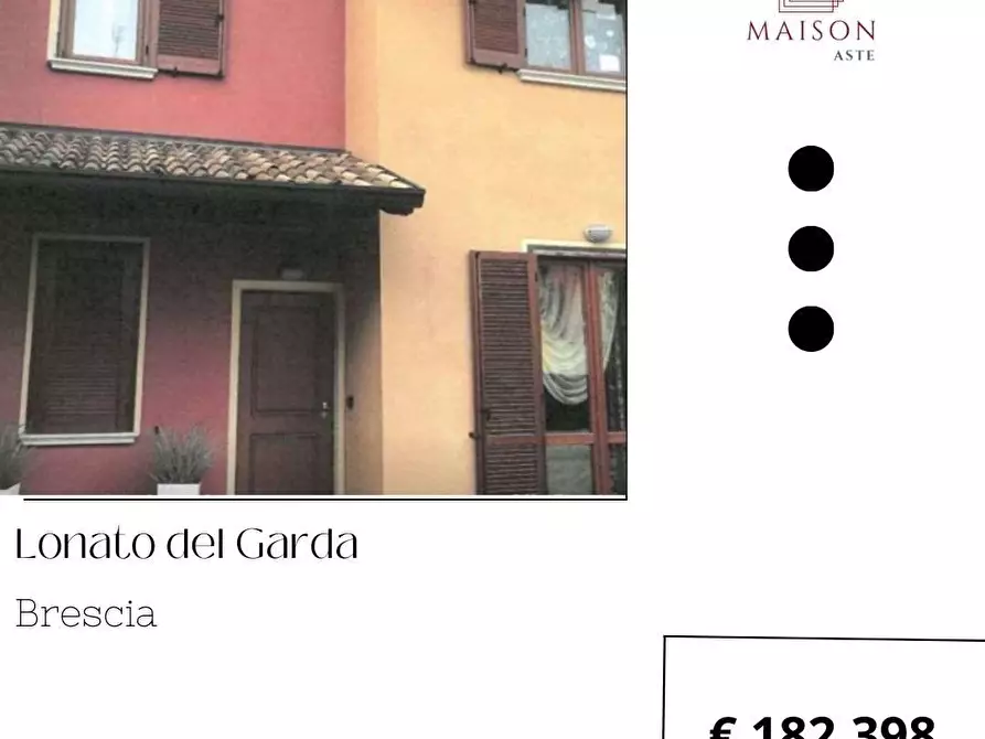 Immagine 1 di Casa bifamiliare in vendita  in Via M. Cerutti 84 a Lonato del Garda