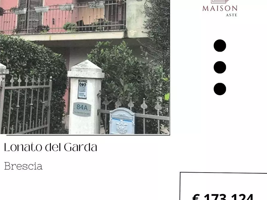 Immagine 1 di Casa bifamiliare in vendita  in Via  M. Cerutti 84 a Lonato del Garda