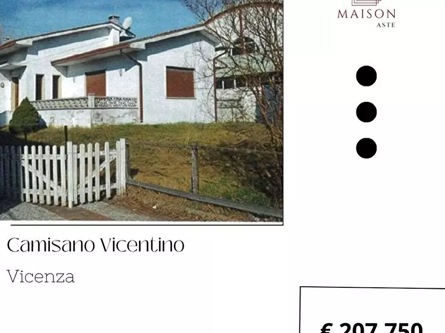Immagine 1 di Villa in vendita  in Via Vittorio Veneto 113 a Camisano Vicentino