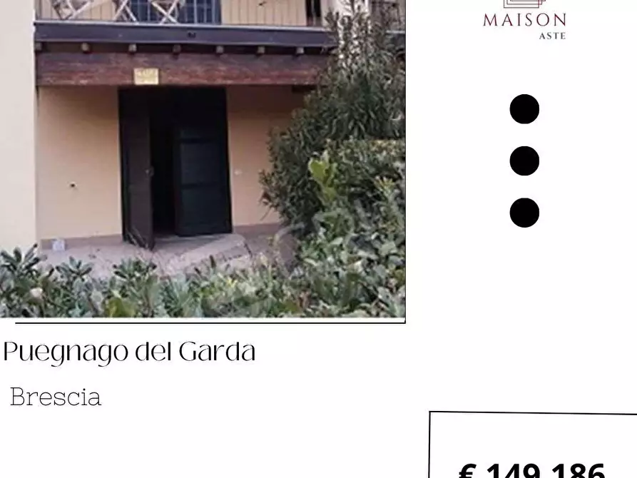 Immagine 1 di Appartamento in vendita  in Via Serraglie 69 a Puegnago Sul Garda