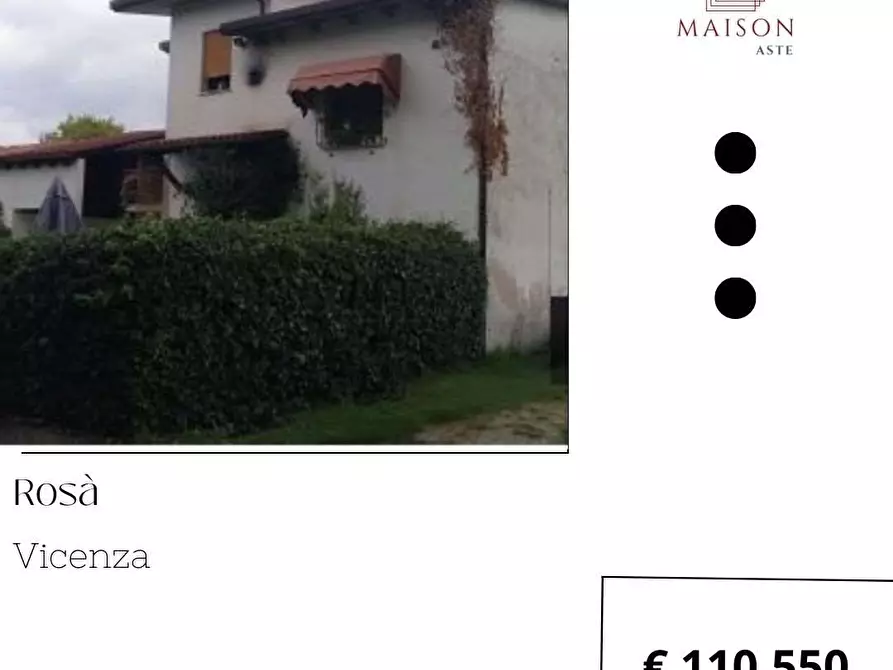 Immagine 1 di Porzione di casa in vendita  in Via Don G. Todesco 9 a Rosa'