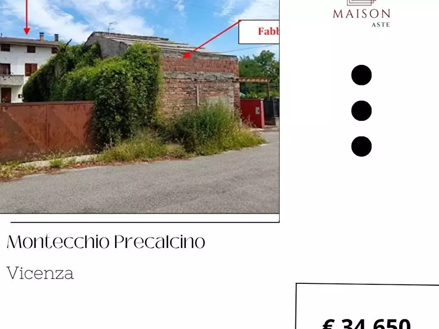 Immagine 1 di Porzione di casa in vendita  in Via Capo di Sotto 3 a Montecchio Precalcino