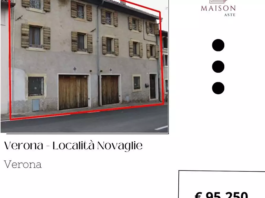 Immagine 1 di Porzione di casa in vendita  in Via della Chiesa  5 a Verona