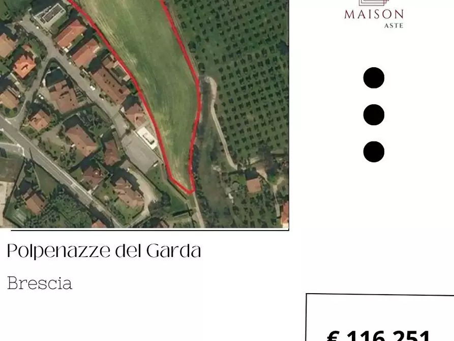 Immagine 1 di Terreno edificabile in vendita  in Via Rio Borso snc a Polpenazze Del Garda