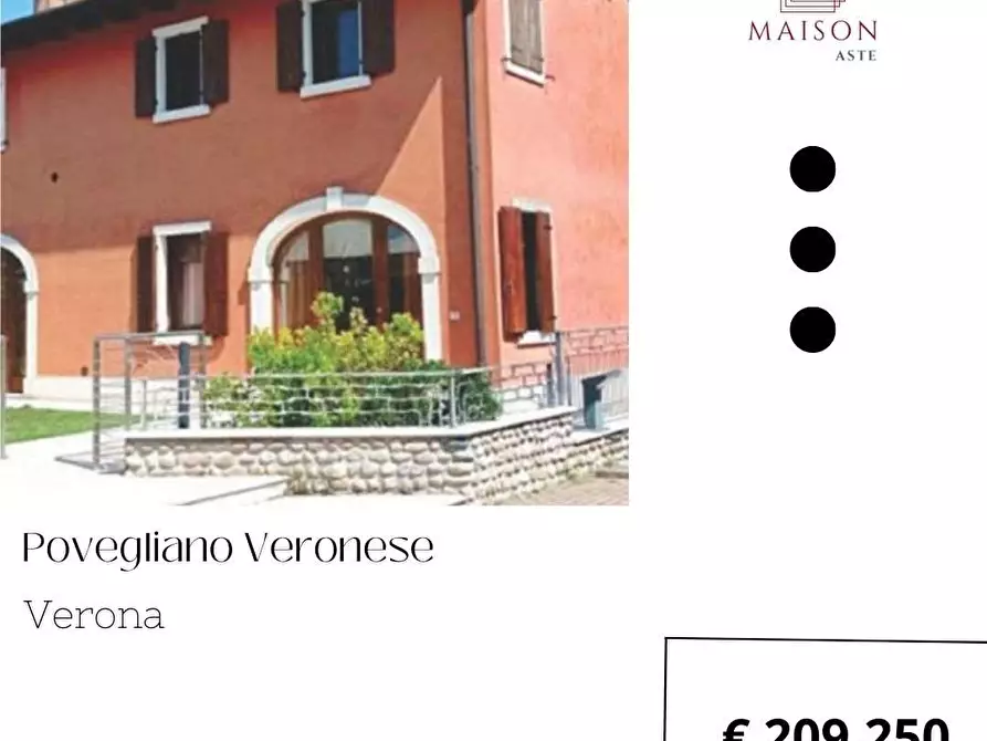 Immagine 1 di Porzione di casa in vendita  in Via Verona 9 a Povegliano Veronese