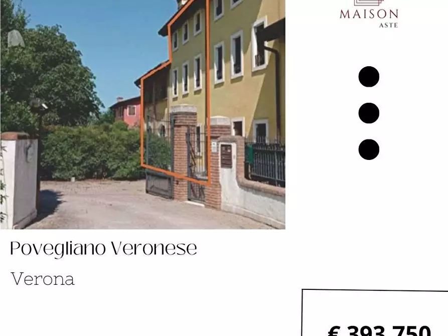 Immagine 1 di Porzione di casa in vendita  in Via Verona 9 a Povegliano Veronese