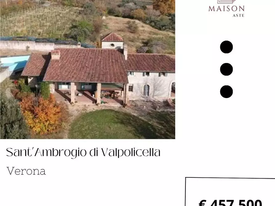 Immagine 1 di Villa in vendita  in Via Grola 37 a Sant'ambrogio Di Valpolicella