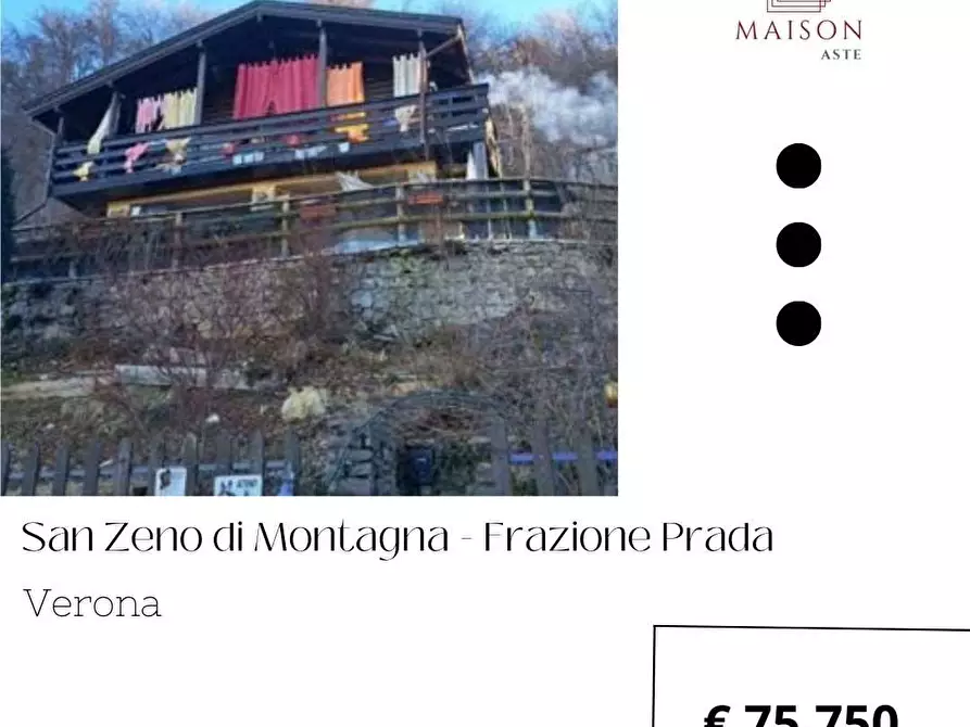 Immagine 1 di Porzione di casa in vendita  in Via Val Sacco  29 a San Zeno Di Montagna