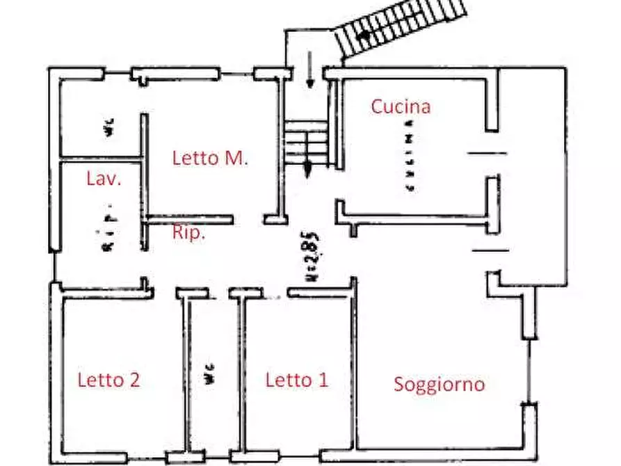 Immagine 17 di Appartamento in vendita  in Via Virgiliana 1 a Trevenzuolo