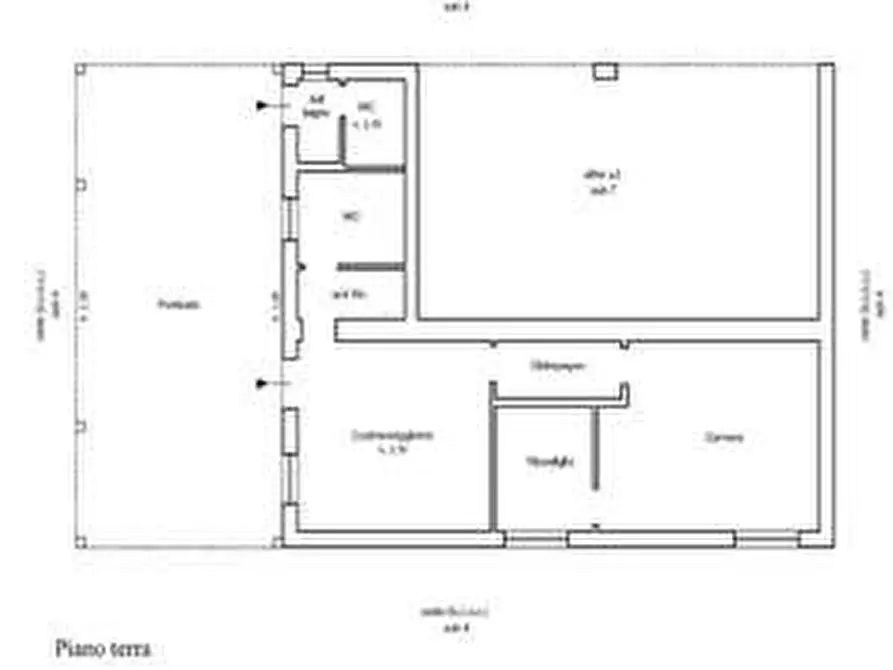 Immagine 58 di Porzione di casa in vendita  in Via Ca' Rotte  11 a Cerea