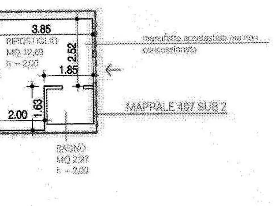Immagine 36 di Porzione di casa in vendita  in Via Codalunga 4 a Legnago