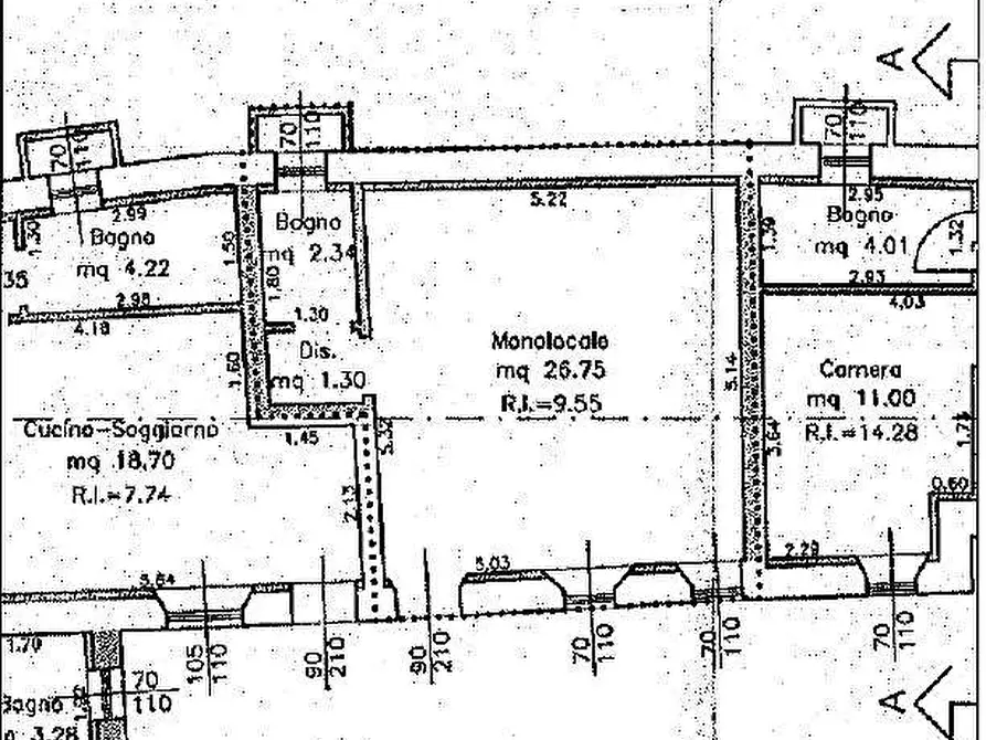Immagine 46 di Porzione di casa in vendita  in Località Burgagnani a Badia Calavena
