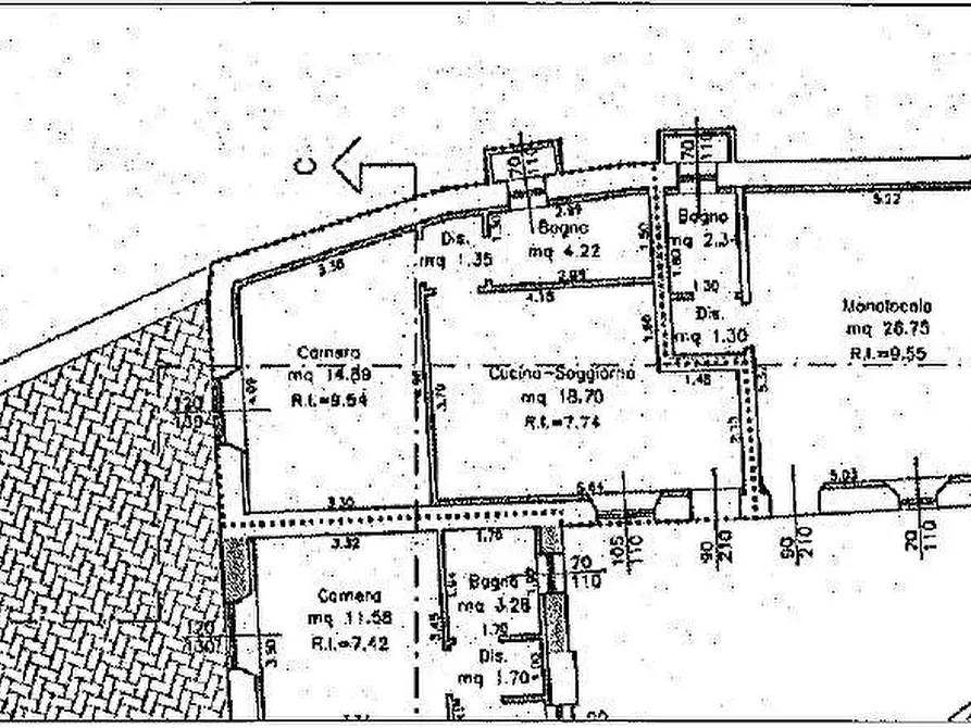 Immagine 48 di Porzione di casa in vendita  in Località Burgagnani a Badia Calavena