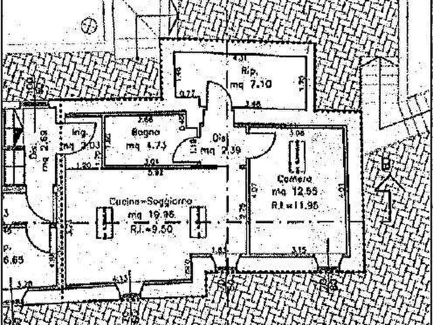 Immagine 54 di Porzione di casa in vendita  in Località Burgagnani a Badia Calavena