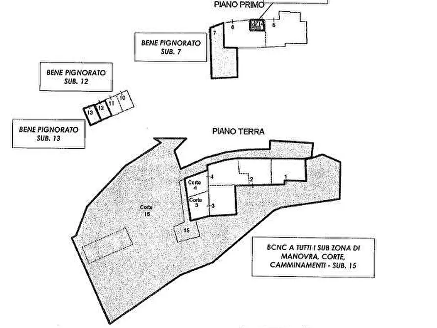Immagine 11 di Porzione di casa in vendita  in Località Burgagnani snc a Badia Calavena