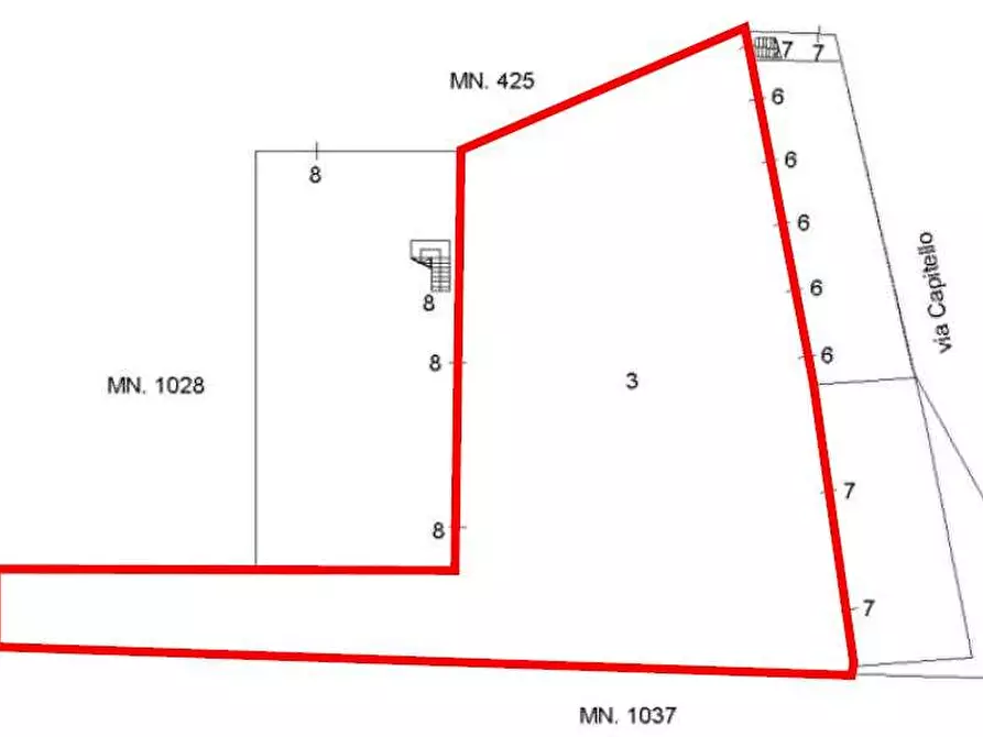 Immagine 85 di Porzione di casa in vendita  in Via Capitello 622 a Castagnaro