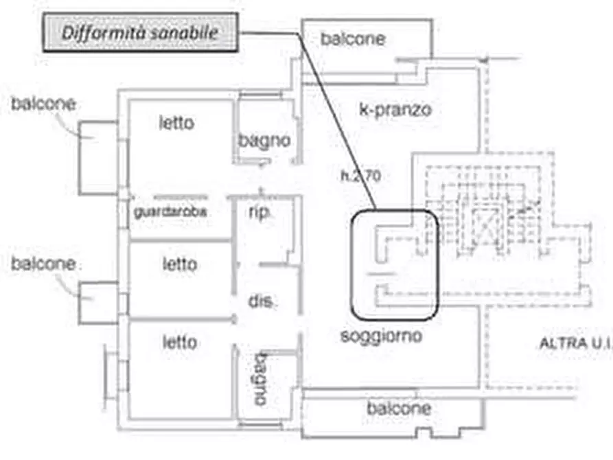 Immagine 37 di Porzione di casa in vendita  in Via L. Cadorna snc a Legnago