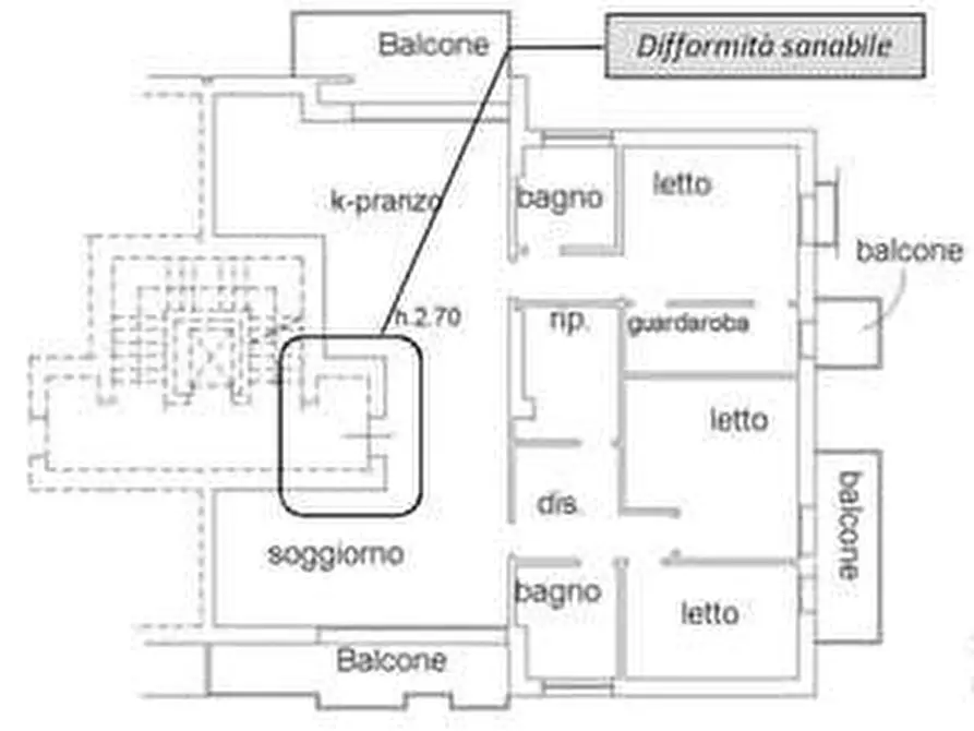 Immagine 39 di Porzione di casa in vendita  in Via L. Cadorna snc a Legnago