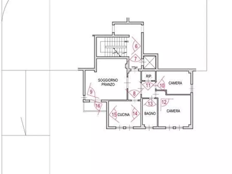 Immagine 21 di Appartamento in vendita  in Via Marzabotto 12 a Nogara